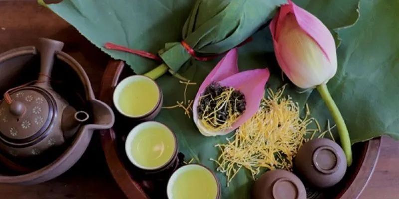 Trà Sen Sương Mai